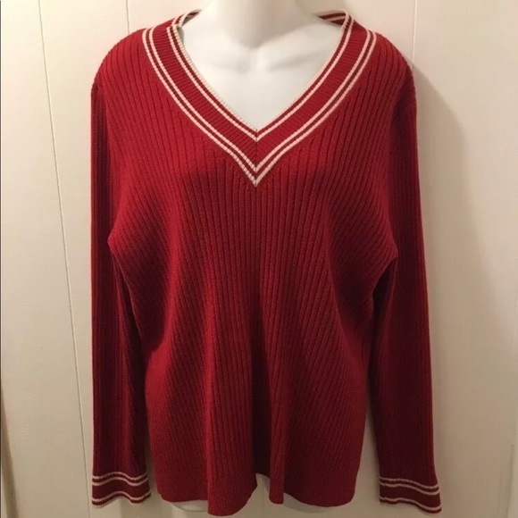 Lane Bryant Sweaters - Lane Bryant V-Neck Pullover Sweater Size 18/20